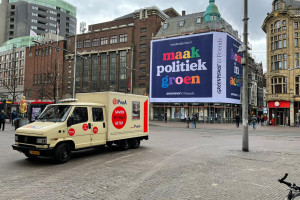 Campagnebus toert door Nederland